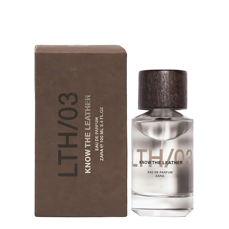عطر و ادکلن مردانه نو د لدر برند زارا ( ZARA - LTH/03 KNOW THE LEATHER )